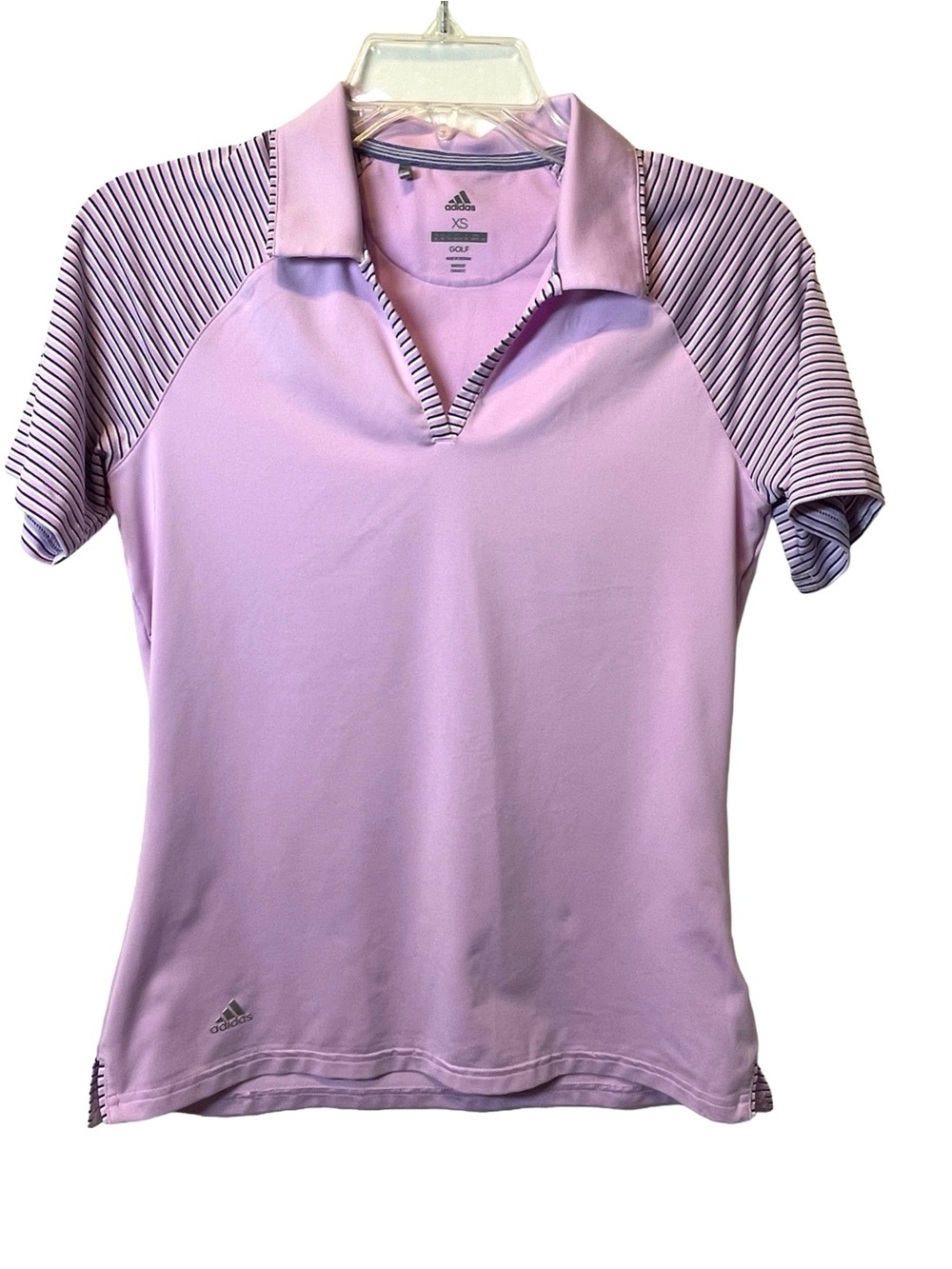 adidas Women’s Lavender Purple Golf Polo Shirt Size XS